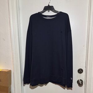 Champion Navy Blue Crewneck Sweatshirt